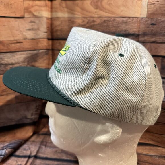 Ray Lee Equipment John Deere Dealer Hat Cap Snapback Plainview TX Vintage Farm - Picture 4 of 6